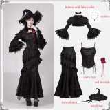 Withpuji Twilight Black Gothic Set and Accessories