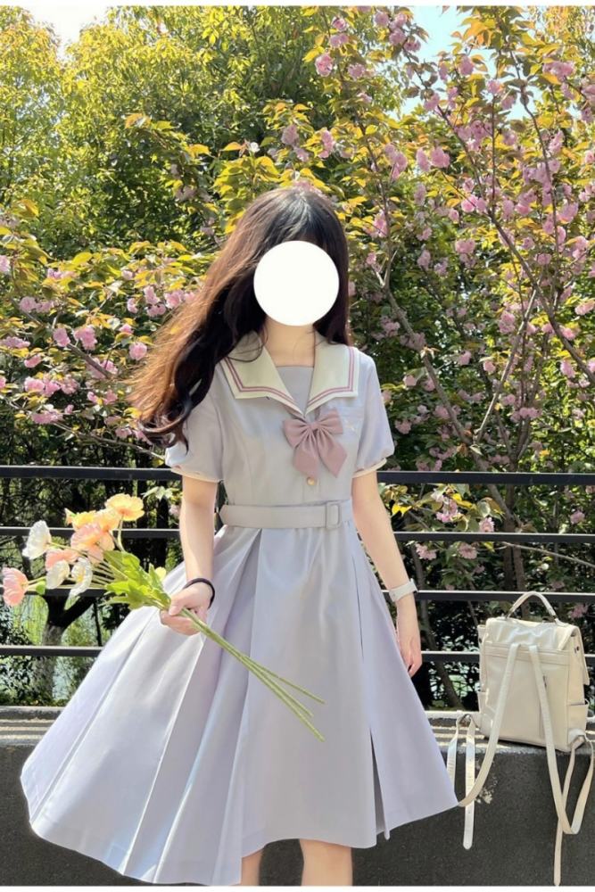 Light Purple of Midsummer JK Uniform Dress