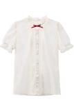 Picnic Red Plaid Lolita Jumper, Shirt and Apron