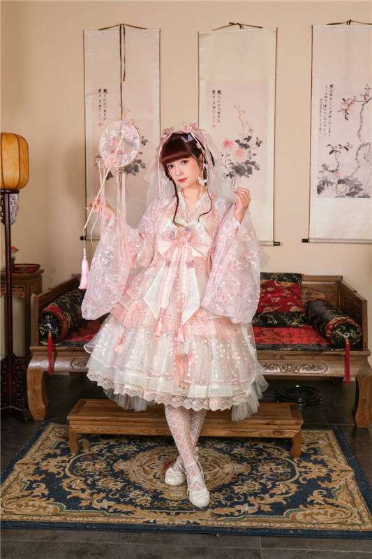 BoLi Cherry Lolita ~Sakuya Blows Dream Qi Lolita JSK + Blouse