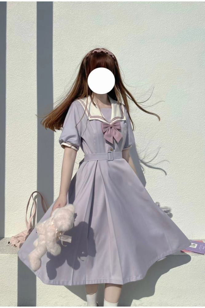 Light Purple of Midsummer JK Uniform Dress