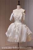 Bows Short Slim Fluffy Princess Formal Dress