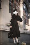 Retro Elegant Swan One Piece Dress and Tie