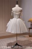 Bows Short Slim Fluffy Princess Formal Dress