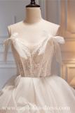 Bows Mesh Long Fluffy Princess Prom Dress
