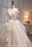 Bows Mesh Long Fluffy Princess Prom Dress