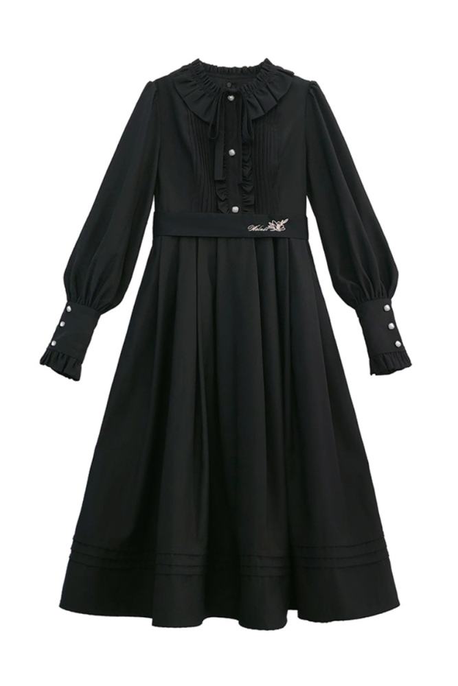 JK Sailor Elegant Swan One Piece Dress and Tie