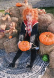 Astrologer Halloween Magic Cape, Blouse, Skirt and Necktie