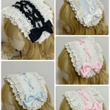 Cream Petal Cotton Lolita Dress and Set-in Sleeves