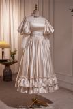 Champagne Retro Elegant Princess Formal Dress