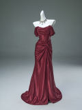 Hand Crafted Shiny Tailing Princess Prom Dress