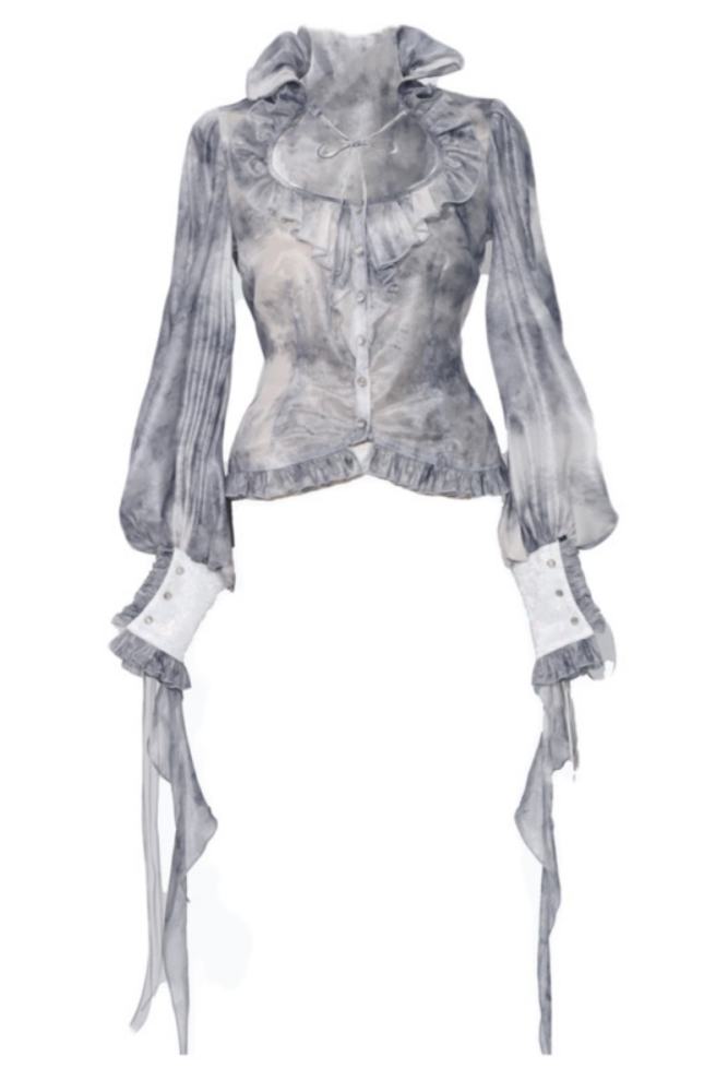 Blood Supply Corpse Bride Top, Shirt, and Fishtail Skirt