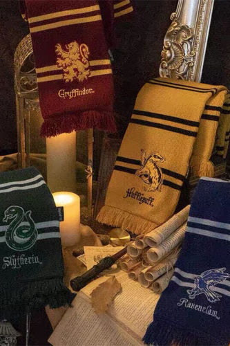 Harry Potter Embroidery Scarf Harry Potter Cosplay