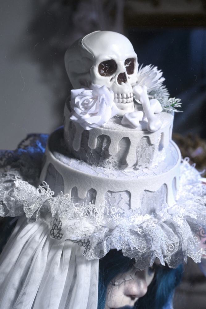 Blood Supply Corpse Bride Gothic Salopette and Accessories