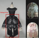 Embroidered Lily of the Valley Elegant Classic Lolita Dress