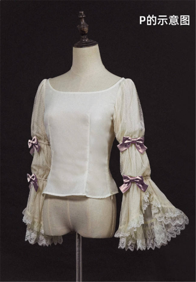 Embroidered Lily of the Valley Elegant Classic Lolita Dress