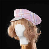Queen's Game Ouji Lolita Blouse, Cape, Short Pants Pink Yellow Blue