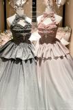 Diamond Honey Shiny Tiered Princess Hime Prom Dress