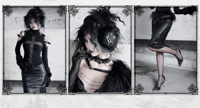Blood Supply Shadow of Snake Eyes Dress, Gloves, Coat and Brooch