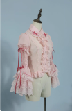 Antique Doll Strawberry Cake Sweet Lolita Dress, Blouse and Accessories