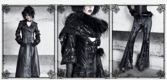 Blood Supply Shadow of Snake Eyes Dress, Gloves, Coat and Brooch