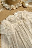 Withpuji Summer Tricolor Lace Shirt