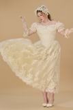 French Lace Plus Size One Piece Dress Plus Size Dresses for Women