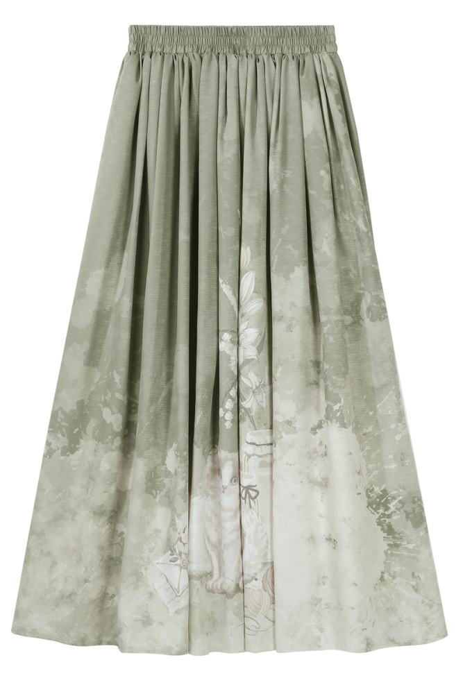 Morning Time Summer Lolita Set Top and Skirt