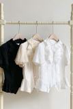 Withpuji Summer Black and White Shirt and Sleeves