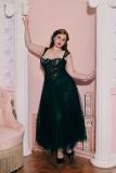 Black Dots Straps Plus Size Dress Plus Size Dresses for Women