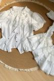 Withpuji Summer Black and White Shirt and Sleeves