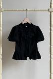 Withpuji Summer Black and White Shirt and Sleeves