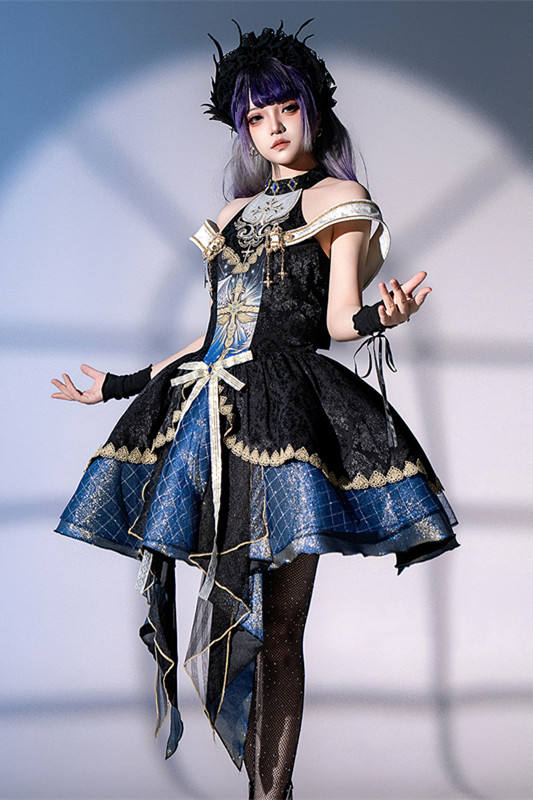 Cross Universe Cyberpunk Lolita Jumper