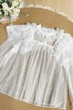Withpuji Summer Tricolor Lace Shirt