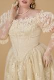 French Lace Plus Size One Piece Dress Plus Size Dresses for Women