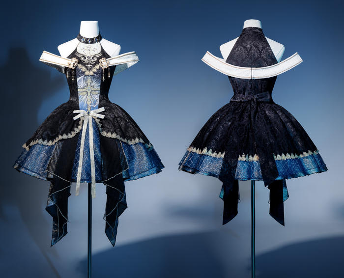 Cross Universe Cyberpunk Lolita Jumper