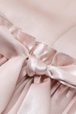 French Princess Plus Size Satin Corset Skirt Dresses for Women