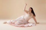 French Princess Plus Size Satin Corset Skirt Dresses for Women