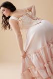 French Princess Plus Size Satin Corset Skirt Dresses for Women
