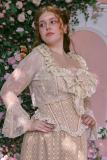 Summer Plus Size Lace Apricot Beige Cardigan Dresses for Women