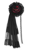 Blood Supply Scarlet Blood Peak Gothic Sleeves, Cake Hat, and Shawl