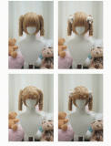 Bobo Short Wigs and Egg Roll Ponytail Claw Clips