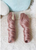 Bobo Short Wigs and Egg Roll Ponytail Claw Clips