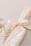 French Princess Plus Size Satin Corset Skirt Dresses for Women