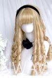 Golden Princess Long Roman Curl Hair Lolita Wig