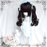 Sweet Short Hair and Roman Curl Ponytails Lolita Wig