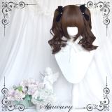 Sweet Short Hair and Roman Curl Ponytails Lolita Wig
