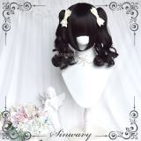 Sweet Short Hair and Roman Curl Ponytails Lolita Wig