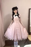 Annie Gift Plus Size Lolita Dress, Side Clip and Choker