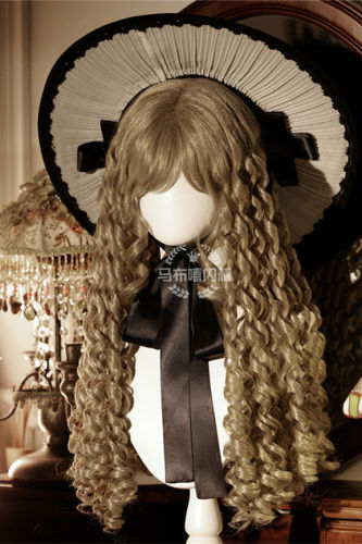 Gorgeous Styling Roman Long Curls Wigs